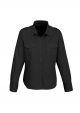 Ladies Epaulette Long Sleeve Shirt